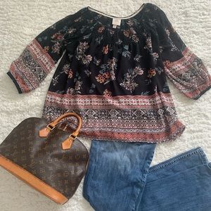 Knox Rose boho blouse
